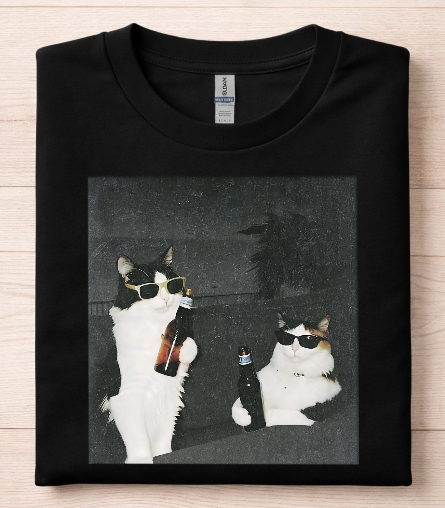 Cats Drinking Beer T-Shirt