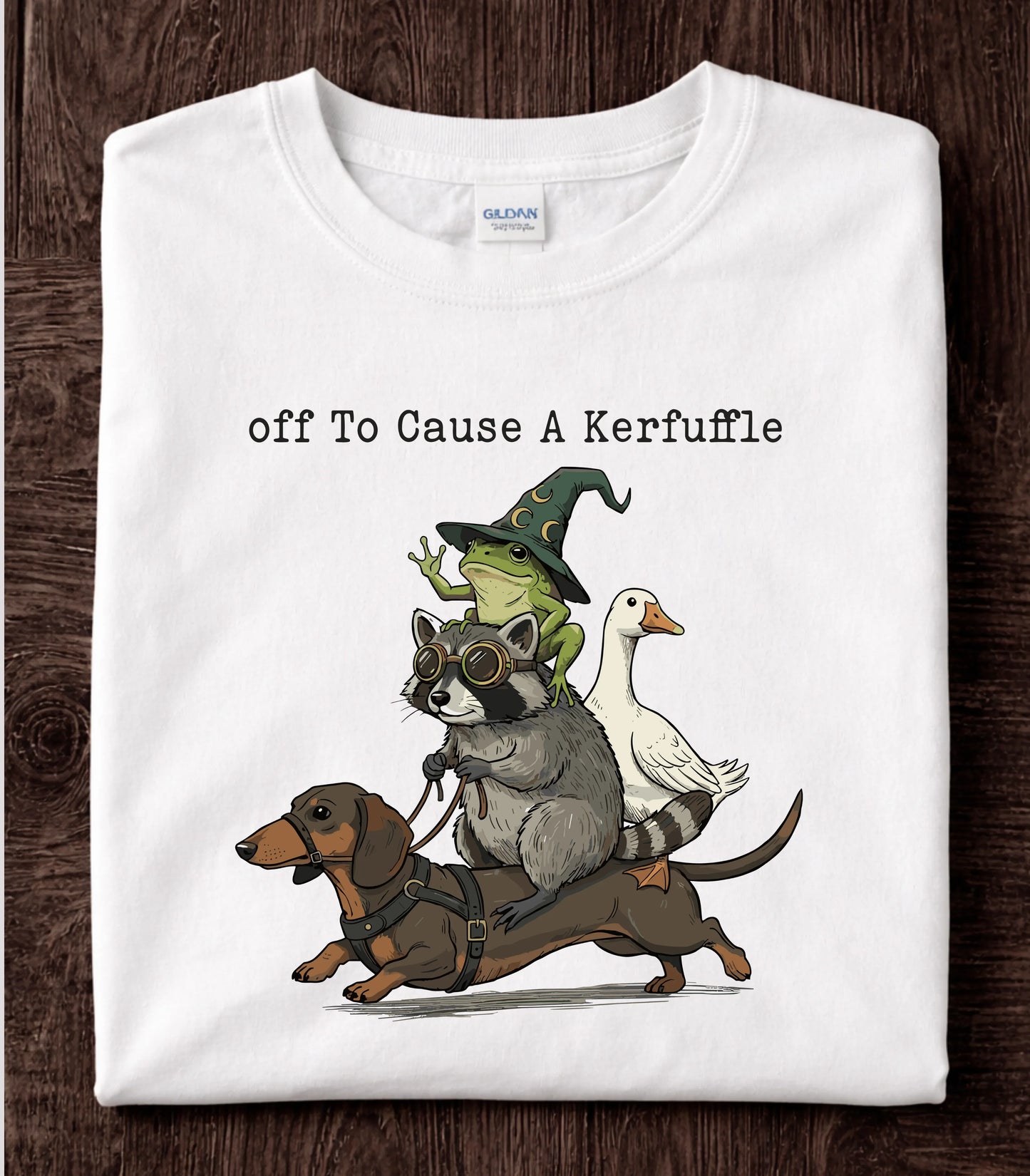 Funny Dachshund-Frog Meme T-Shirt