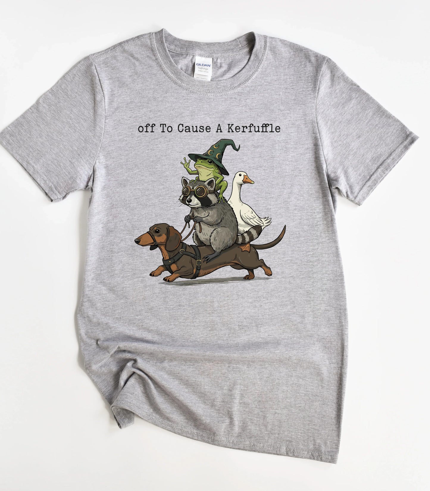 Funny Dachshund-Frog Meme T-Shirt