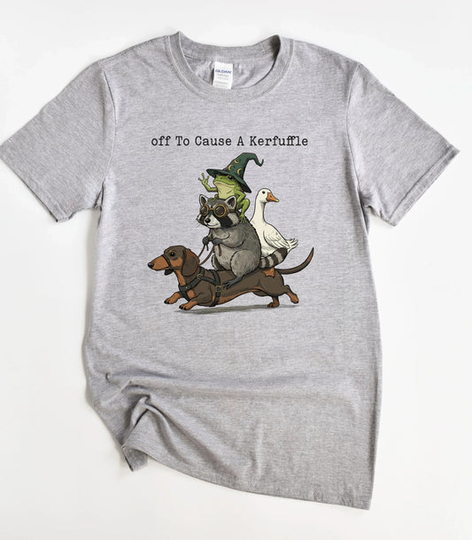 Funny Dachshund-Frog Meme T-Shirt