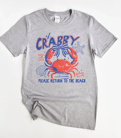 If Crabby Return To Beach T-Shirt