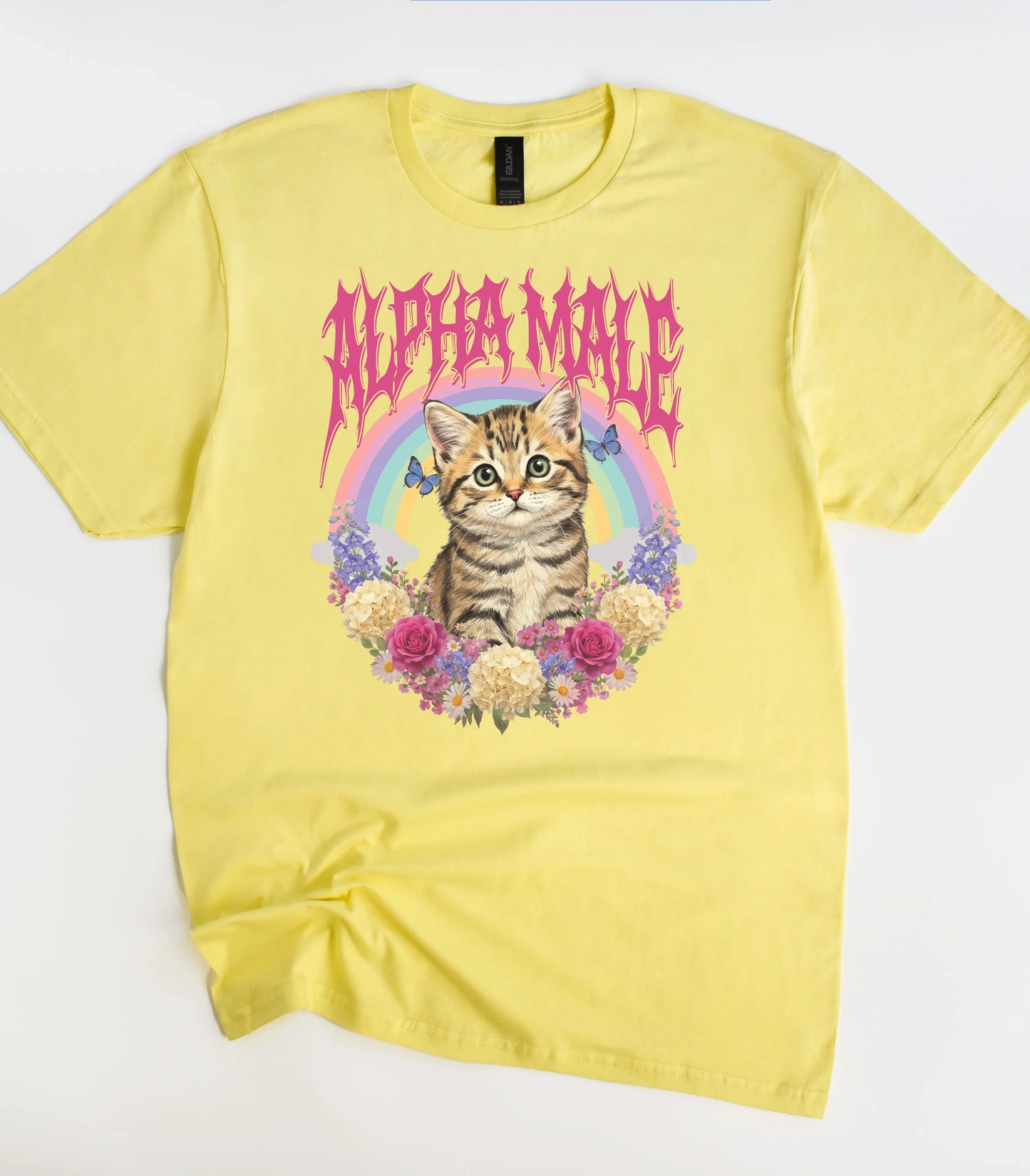 Alpha Male Funny Kitten T-Shirt
