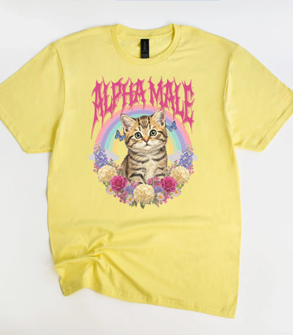Alpha Male Funny Kitten T-Shirt