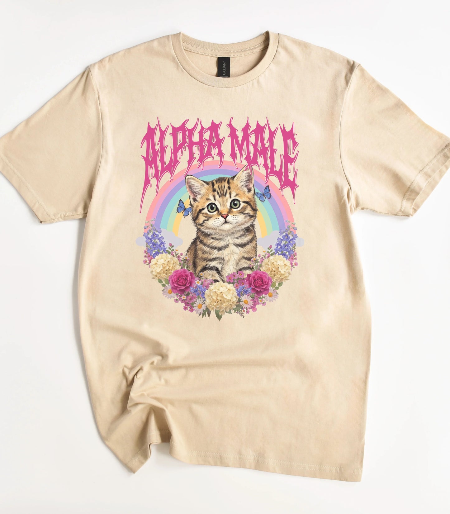 Alpha Male Funny Kitten T-Shirt