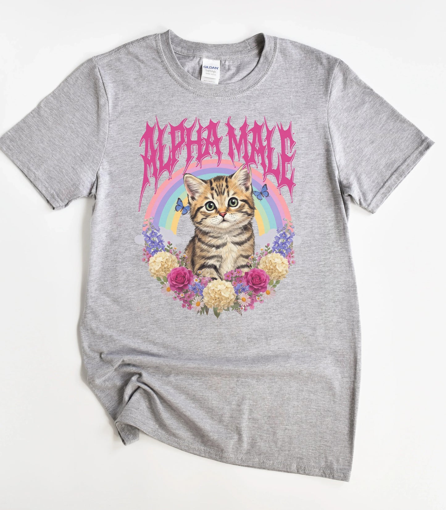Alpha Male Funny Kitten T-Shirt