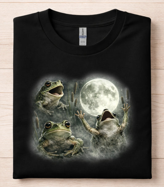 Frog Moon Graphic T-Shirt