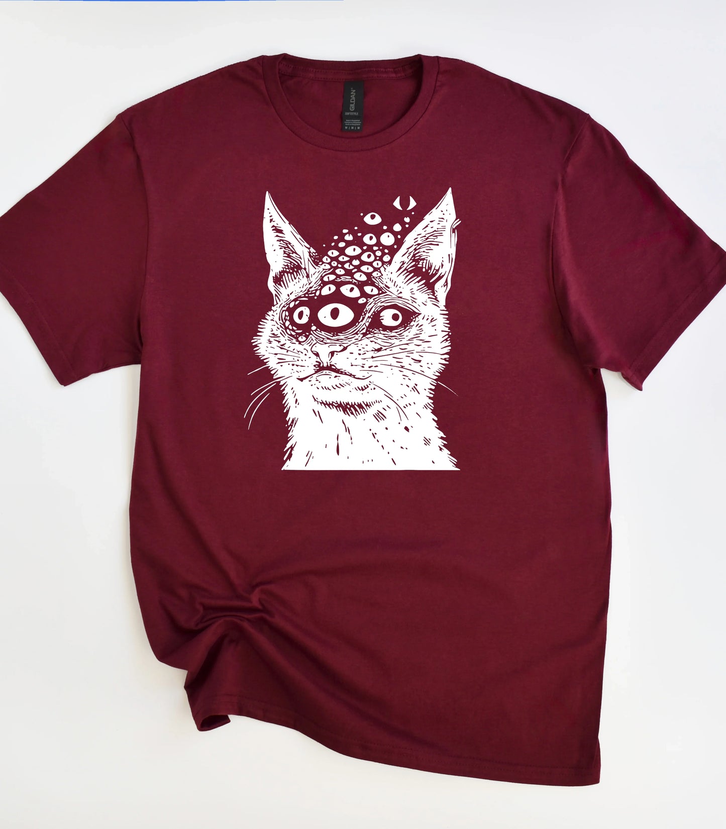 Weirdcore Dark Cat T-Shirt