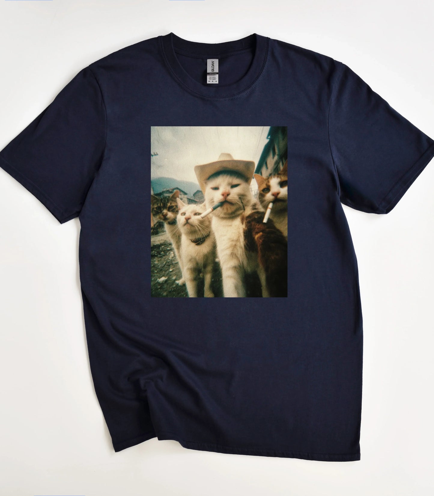 Smoking Cats T-Shirt