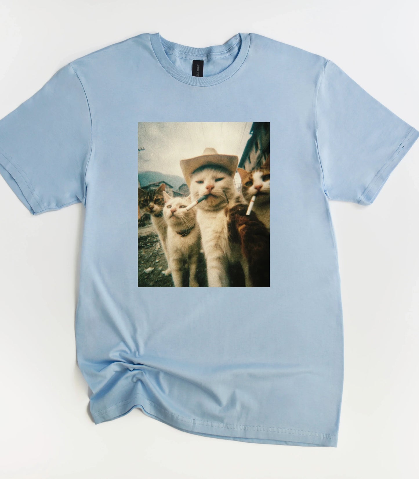 Smoking Cats T-Shirt