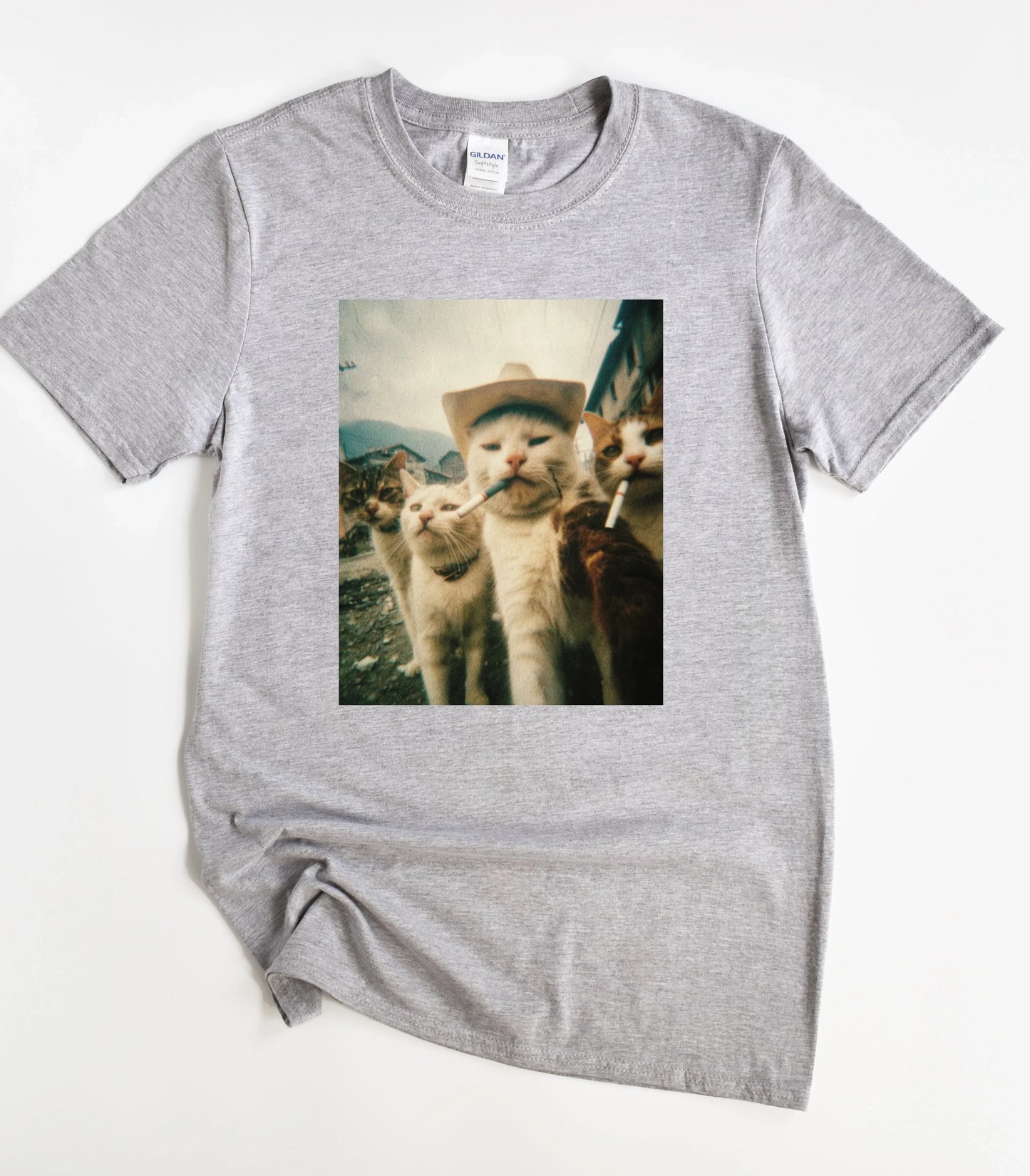 Smoking Cats T-Shirt