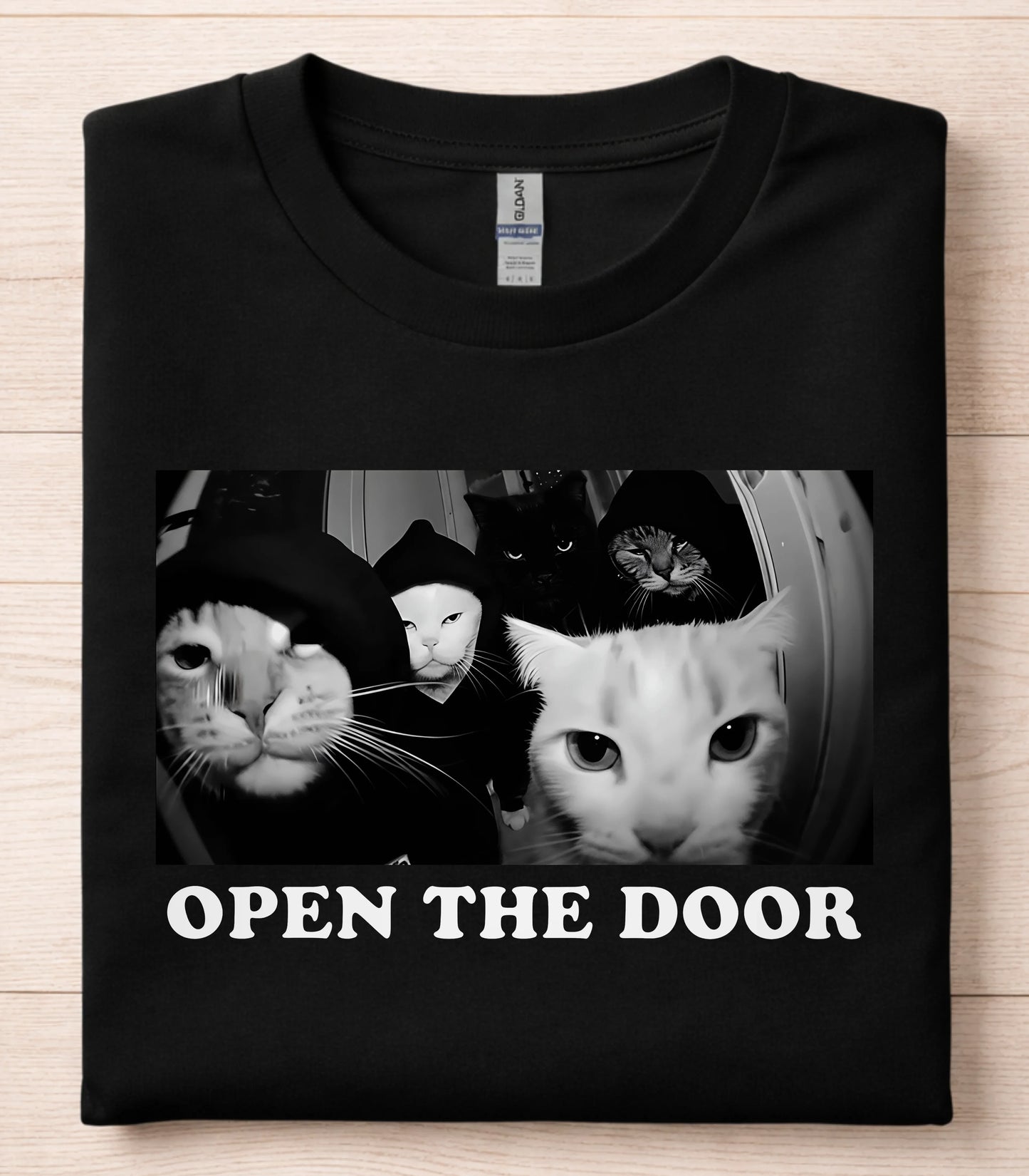 Open The Door Cat Gang T-Shirt