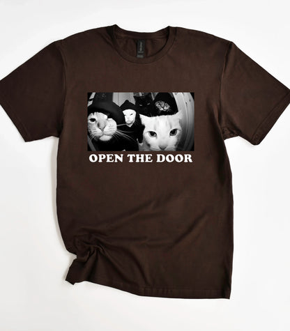 Open The Door Cat Gang T-Shirt