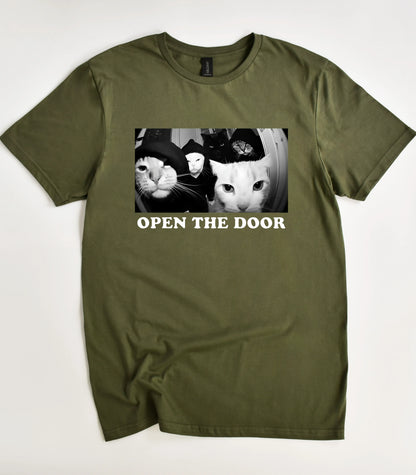 Open The Door Cat Gang T-Shirt