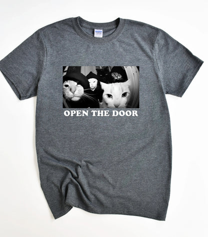 Open The Door Cat Gang T-Shirt