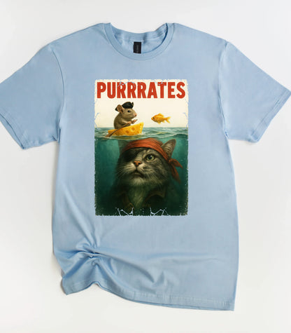 Purrates Cat T-Shirt