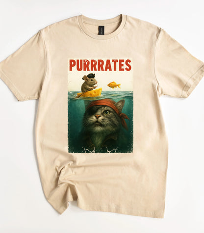 Purrates Cat T-Shirt