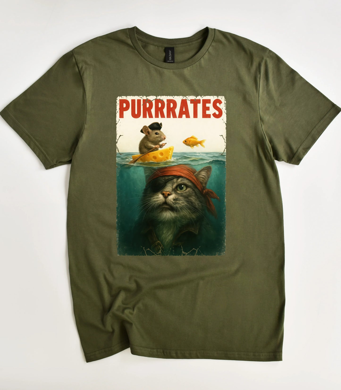 Purrates Cat T-Shirt