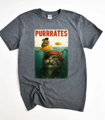 Purrates Cat T-Shirt