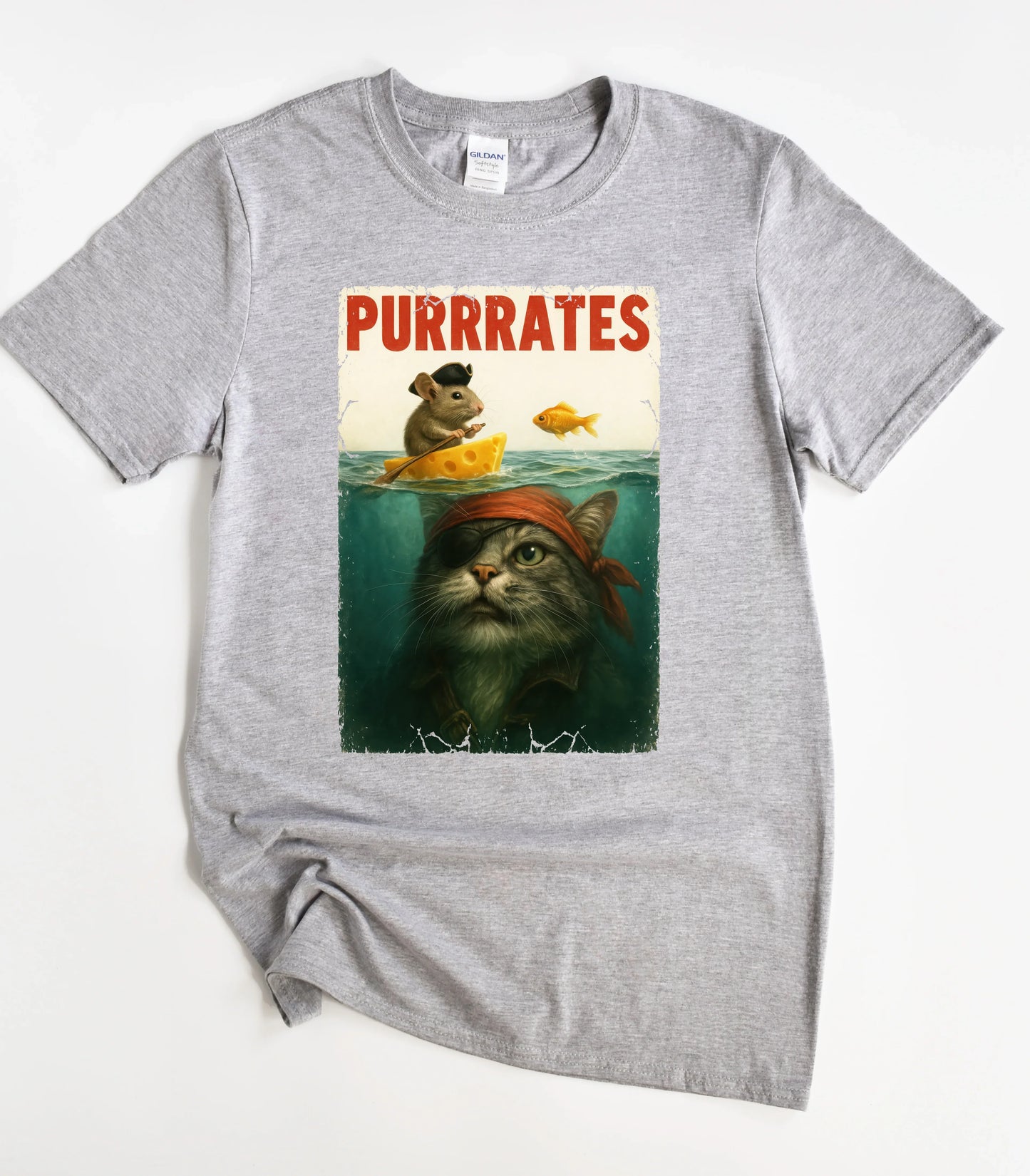 Purrates Cat T-Shirt