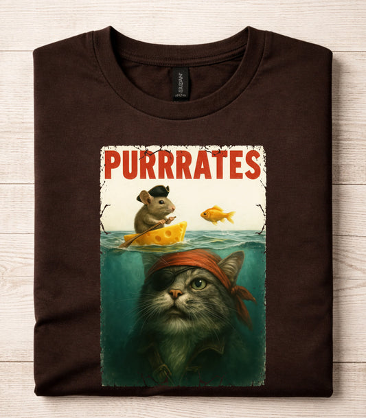 Purrates Cat T-Shirt