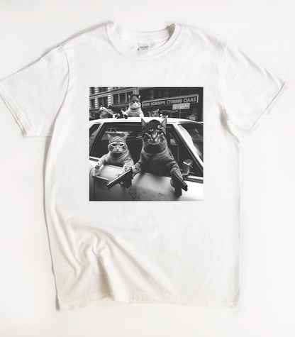 Funny Cat Gang T-Shirt