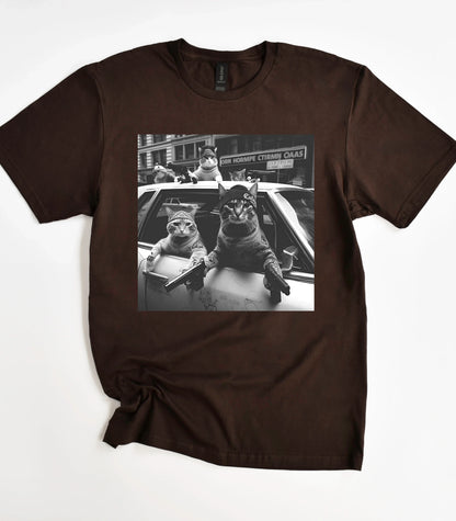 Funny Cat Gang T-Shirt