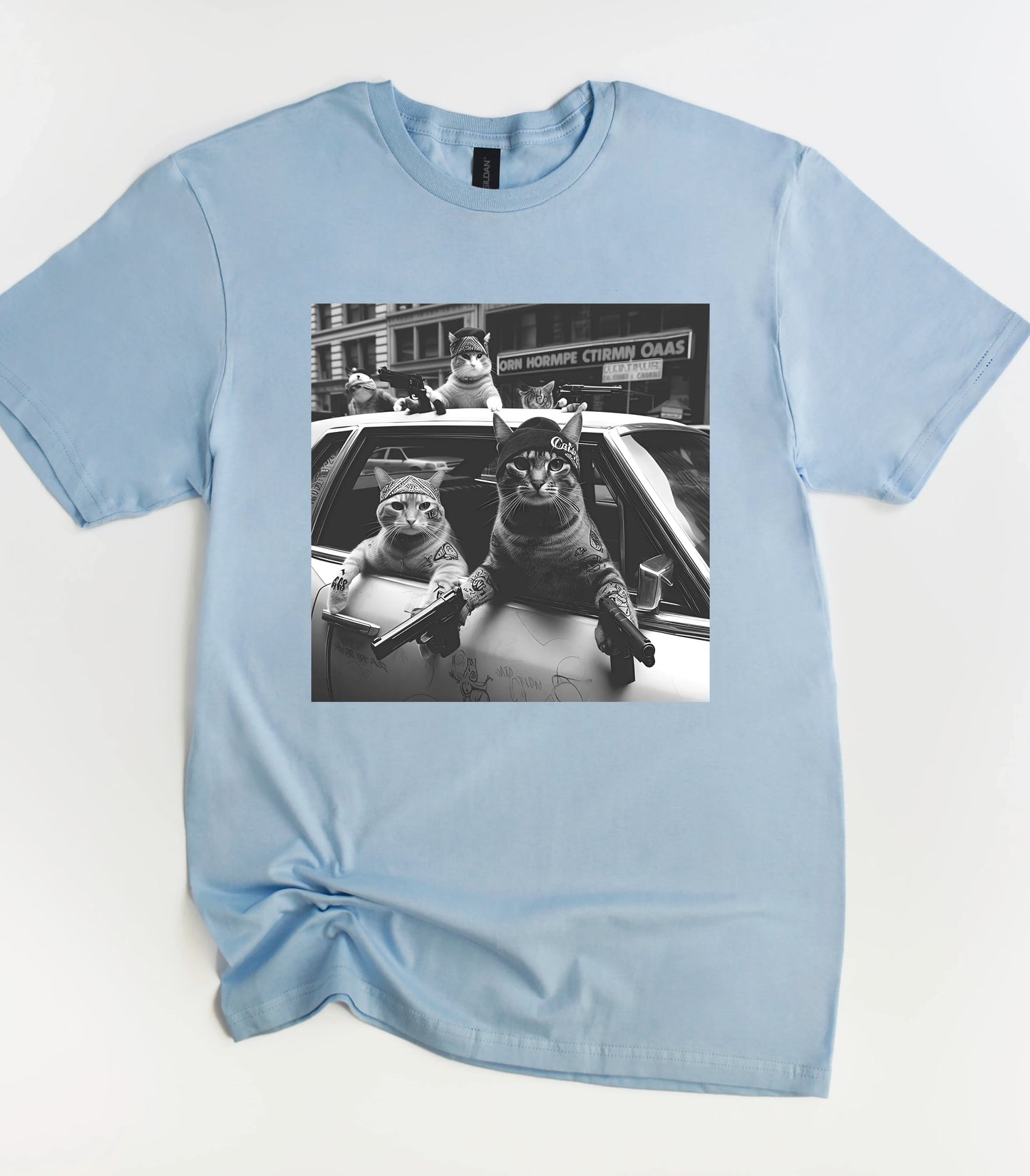 Funny Cat Gang T-Shirt