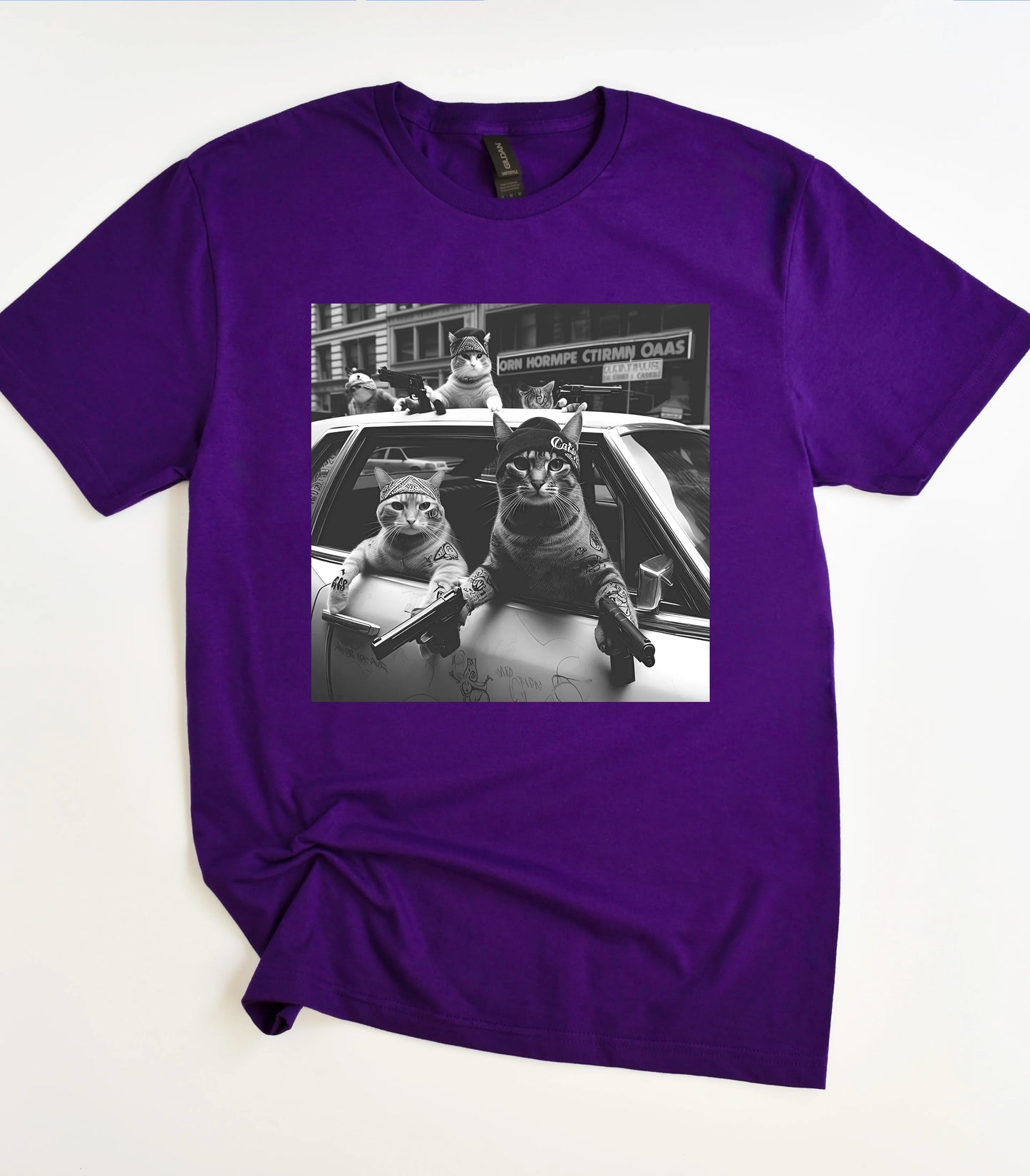 Funny Cat Gang T-Shirt