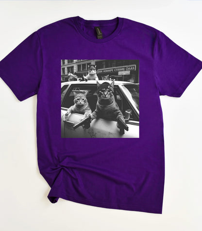 Funny Cat Gang T-Shirt