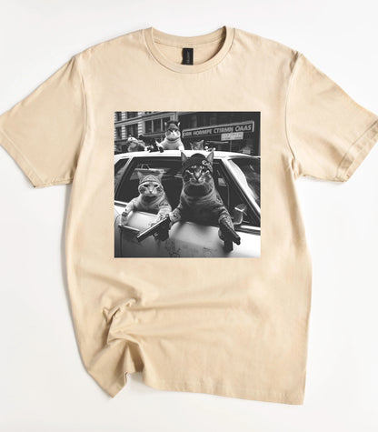Funny Cat Gang T-Shirt