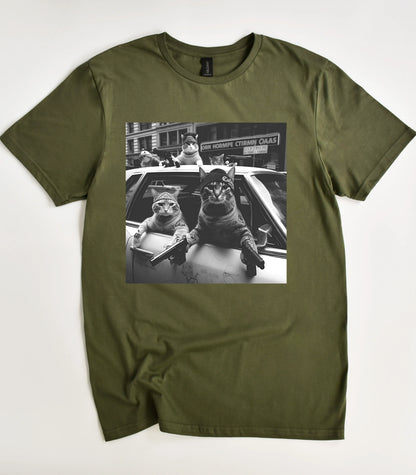 Funny Cat Gang T-Shirt