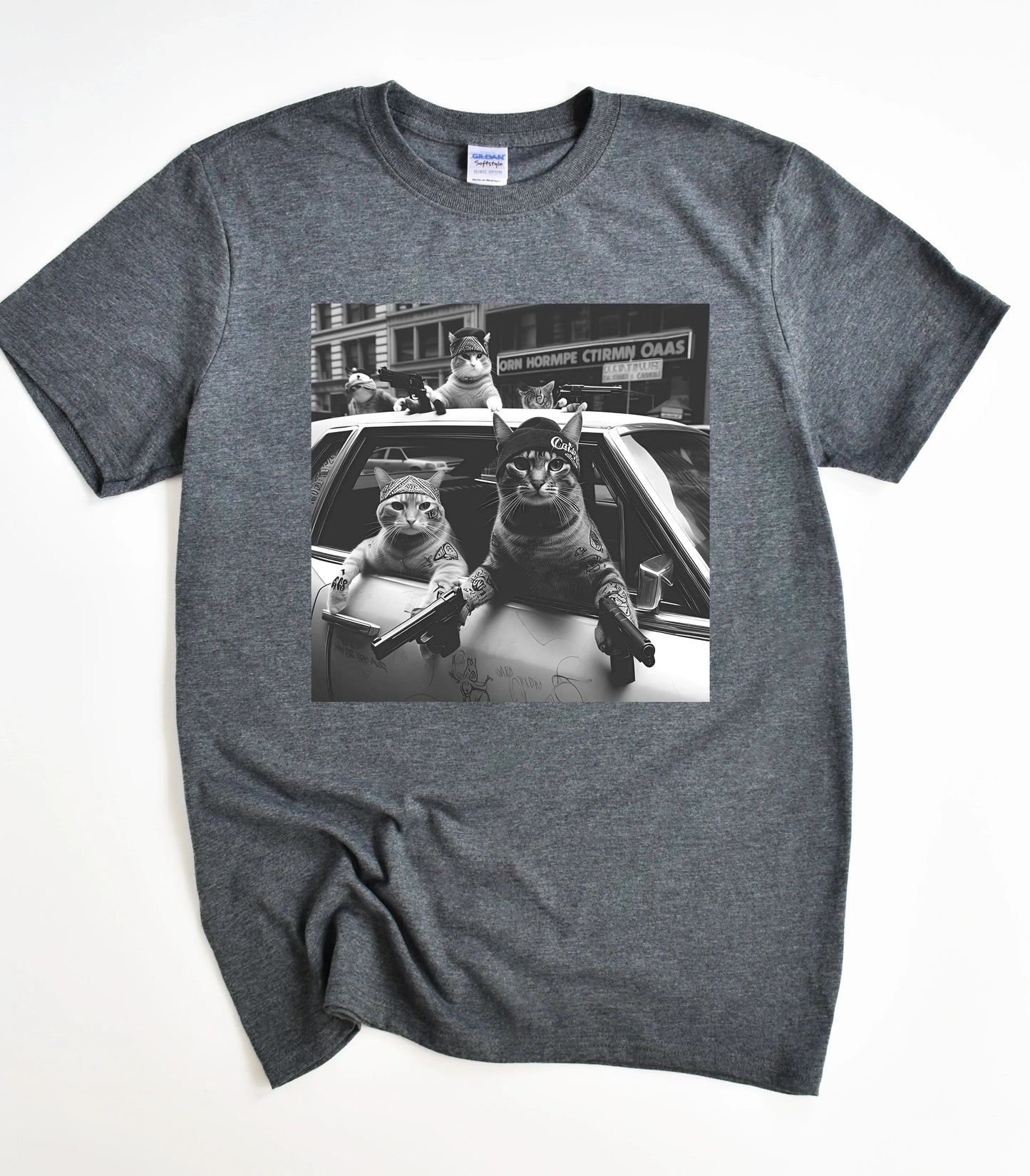Funny Cat Gang T-Shirt
