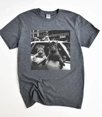 Funny Cat Gang T-Shirt