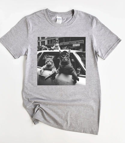 Funny Cat Gang T-Shirt
