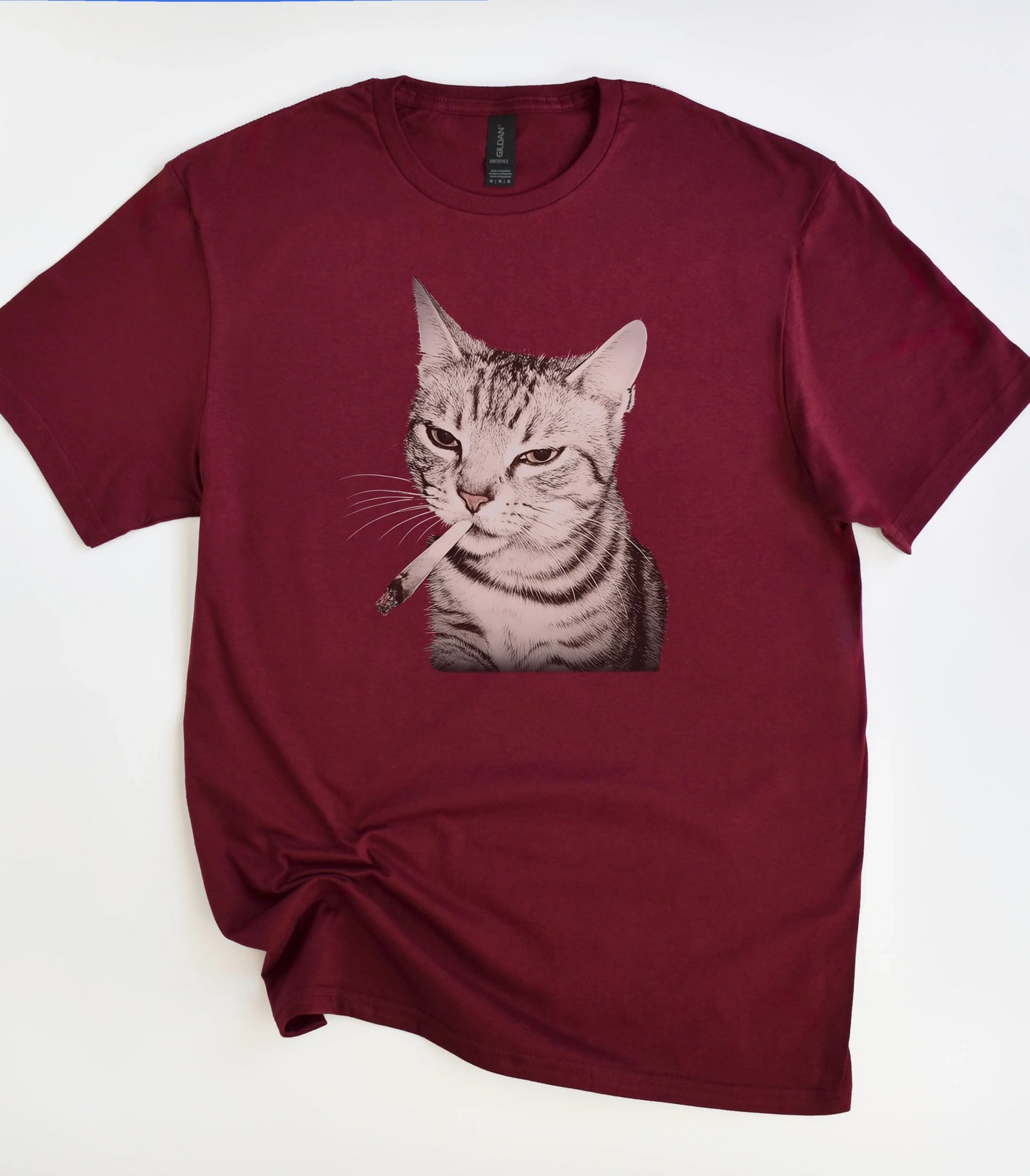 Cigarette Cat T-Shirt