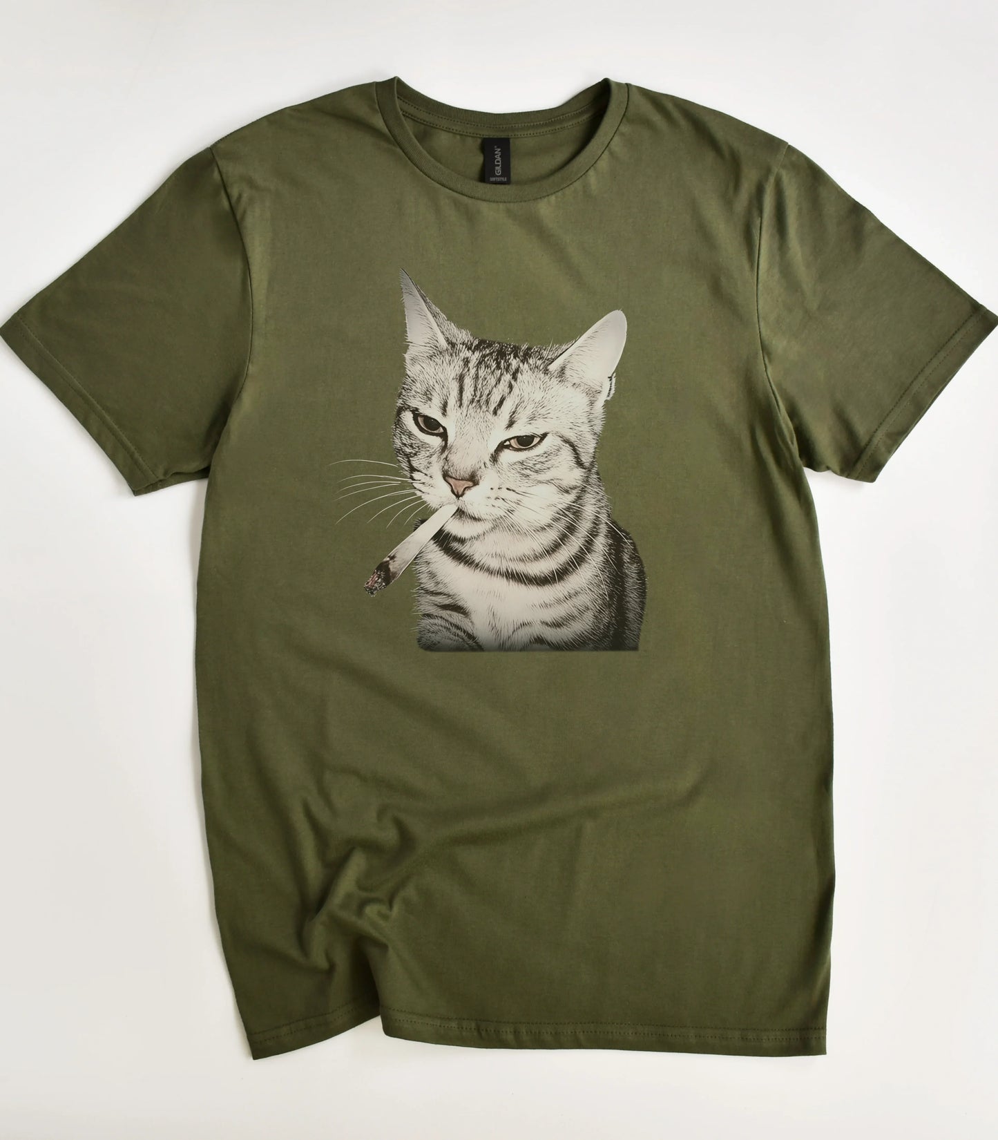 Cigarette Cat T-Shirt