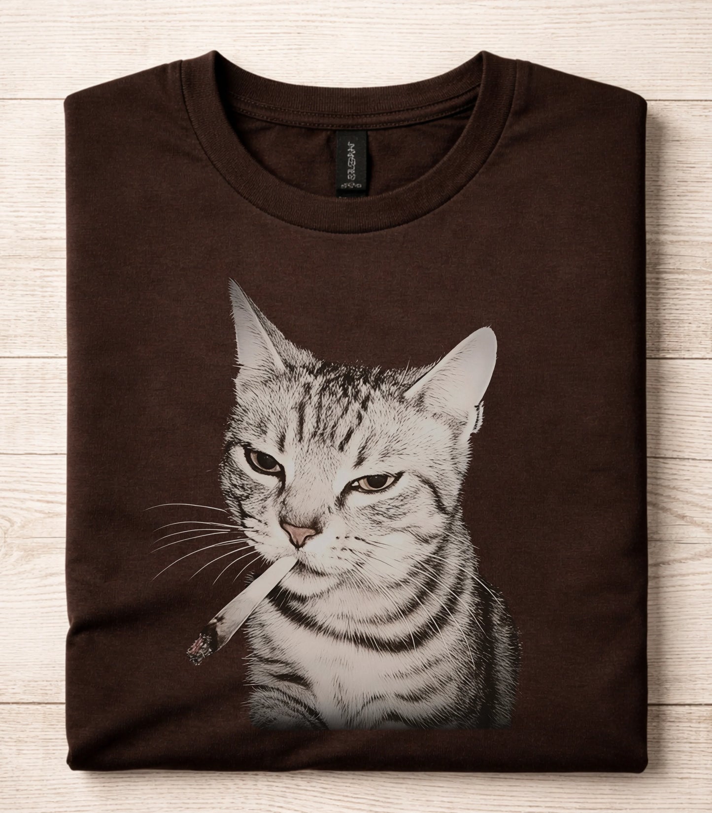 Cigarette Cat T-Shirt