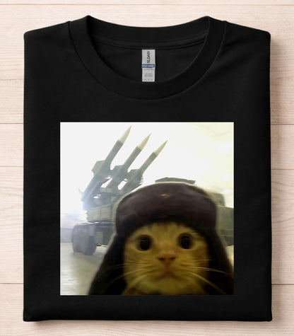 Funny Army Cat T-Shirt