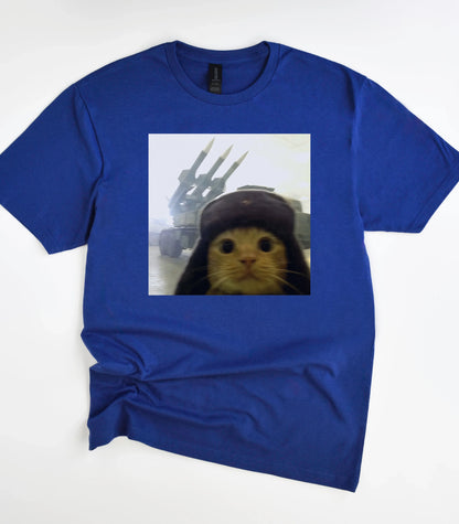 Funny Army Cat T-Shirt