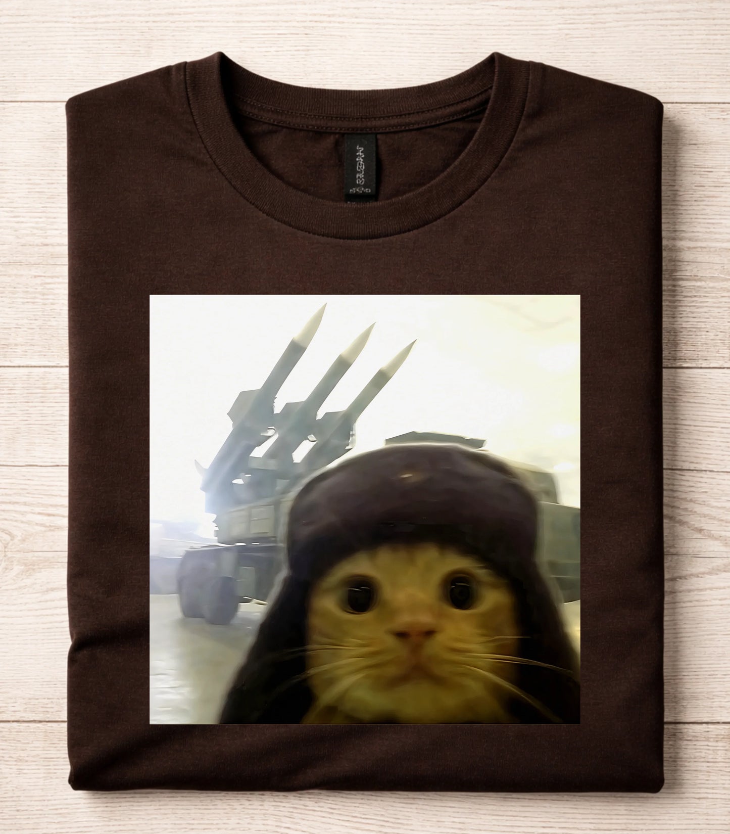 Funny Army Cat T-Shirt