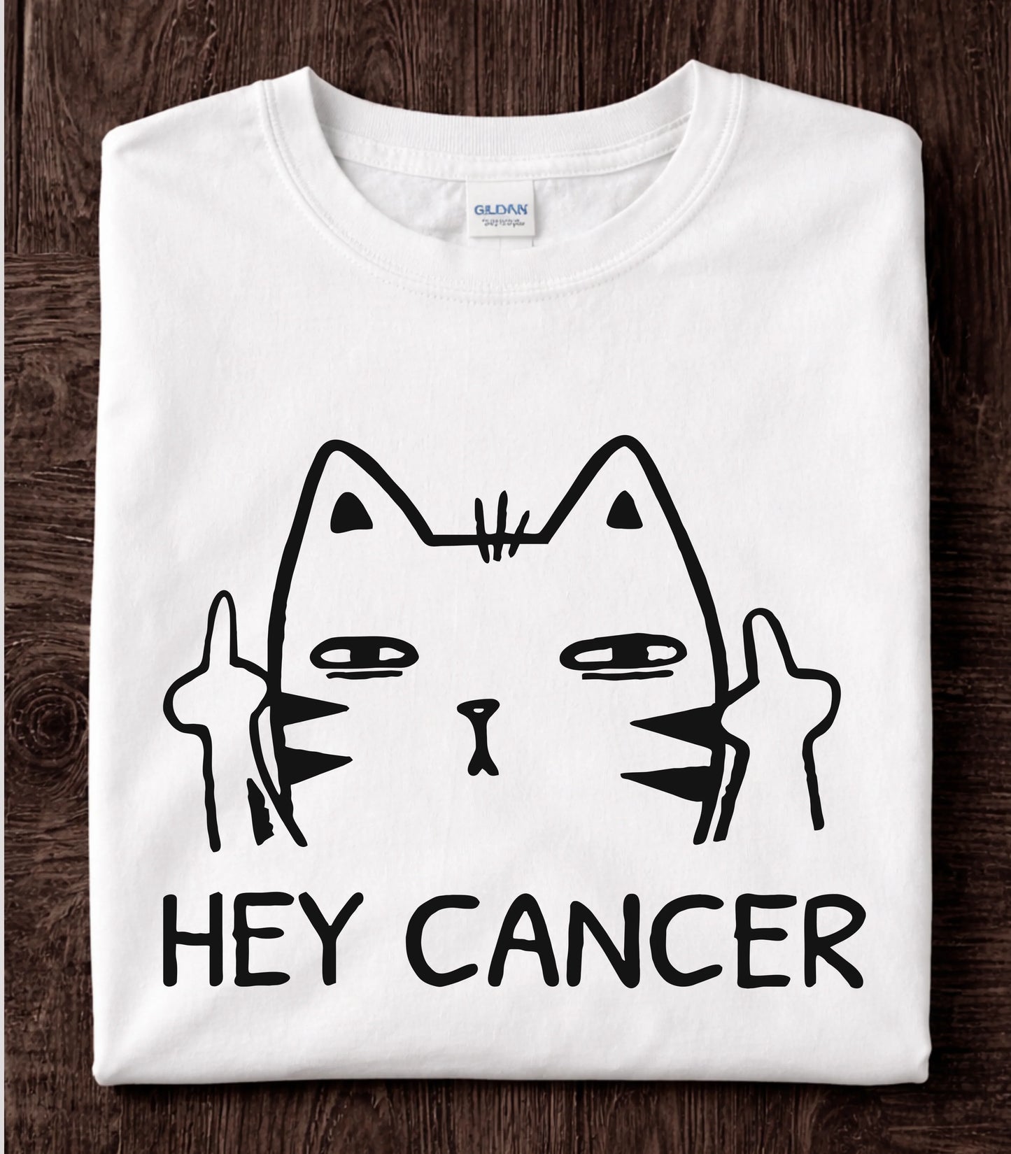 Hey Cancer Cat T-Shirt