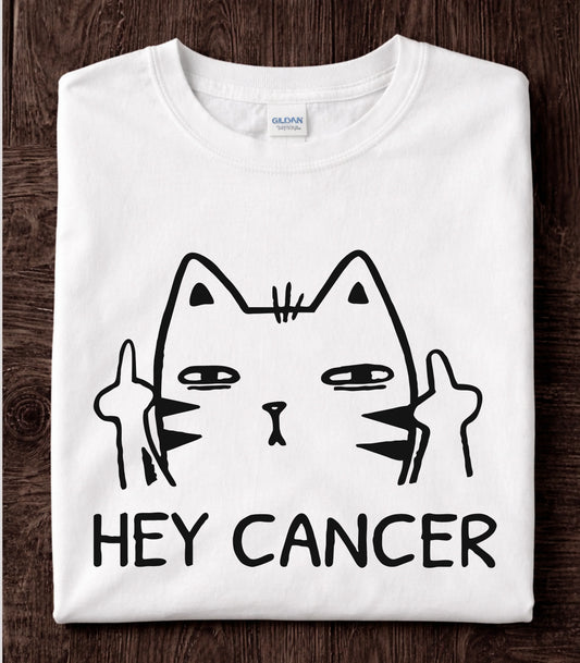 Hey Cancer Cat T-Shirt