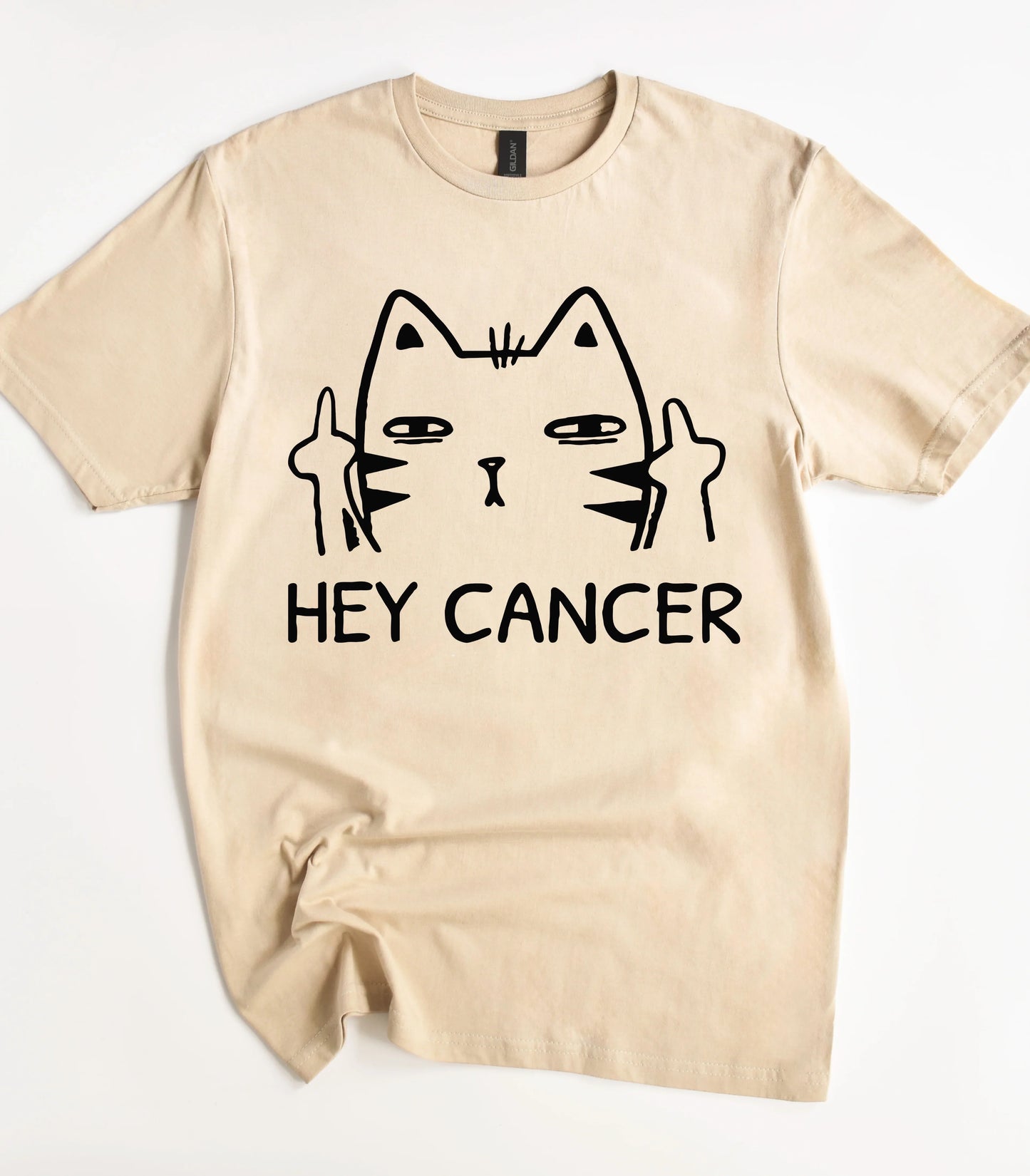 Hey Cancer Cat T-Shirt
