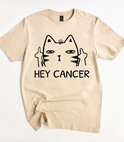 Hey Cancer Cat T-Shirt