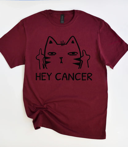 Hey Cancer Cat T-Shirt