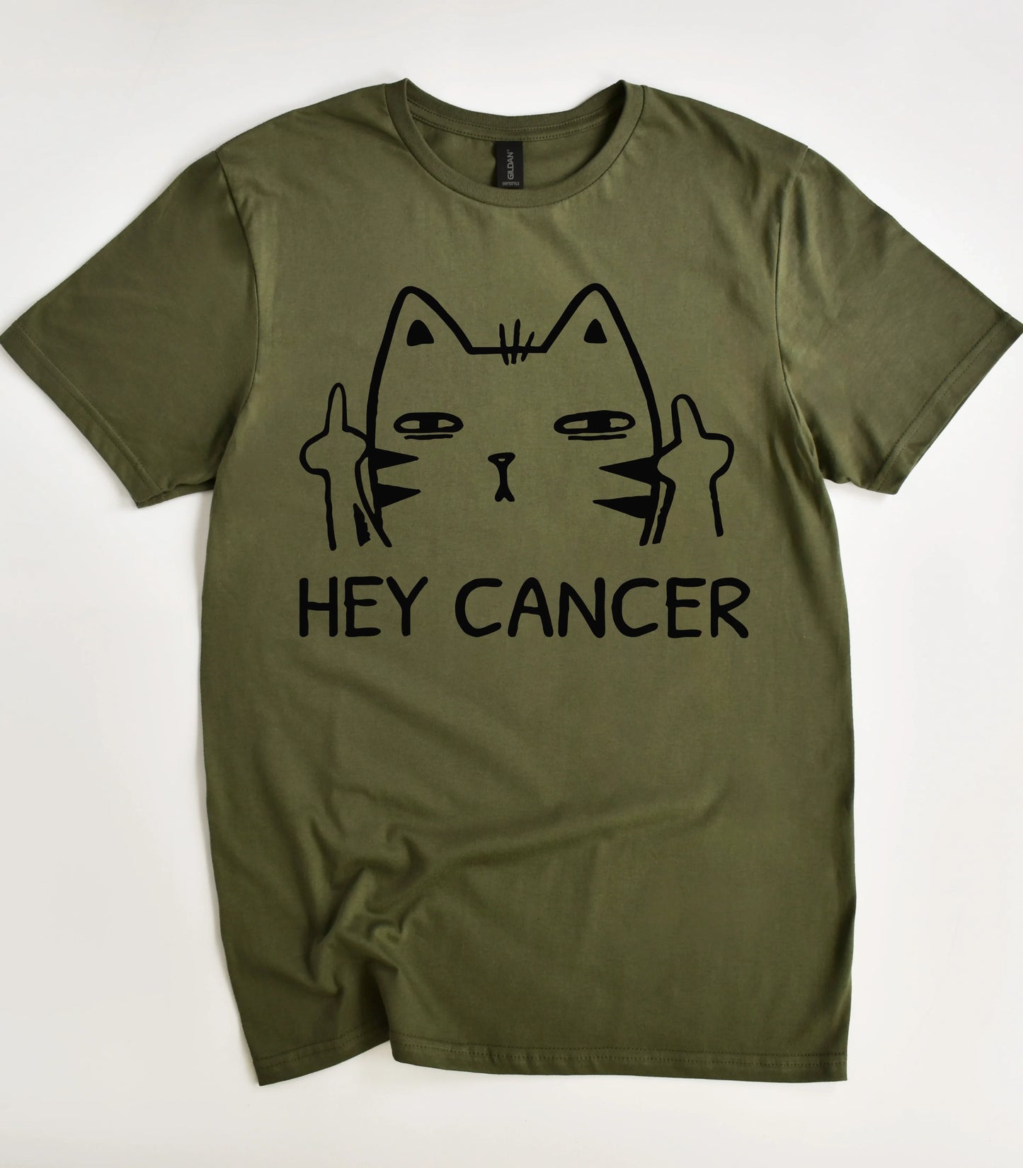 Hey Cancer Cat T-Shirt