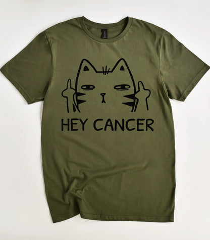 Hey Cancer Cat T-Shirt