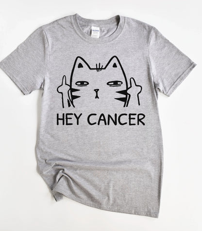 Hey Cancer Cat T-Shirt