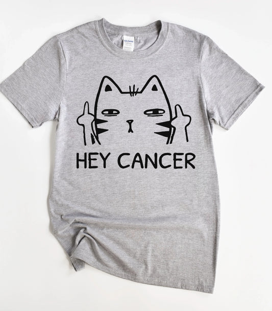 Hey Cancer Cat T-Shirt