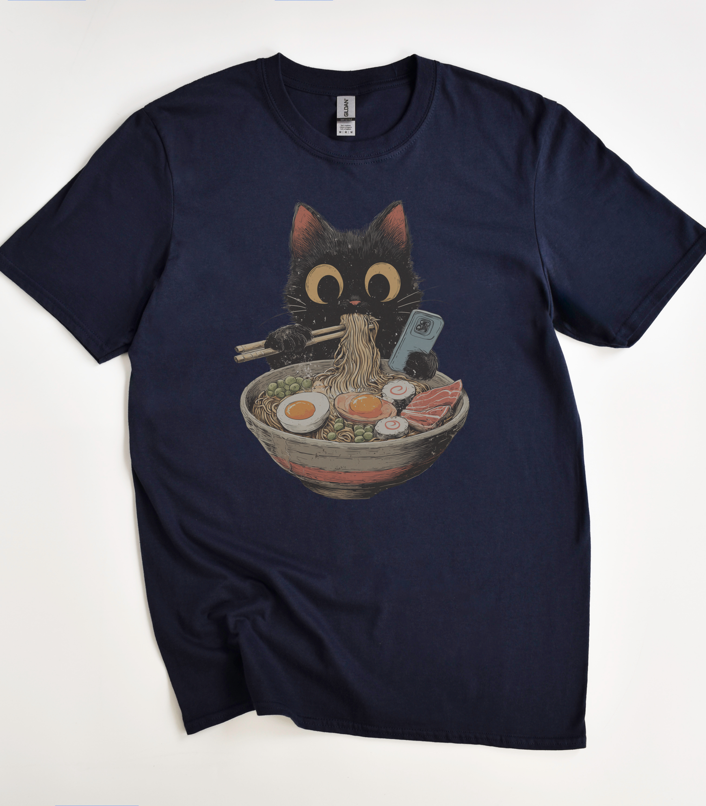 Cute Cat Ramen T-Shirt